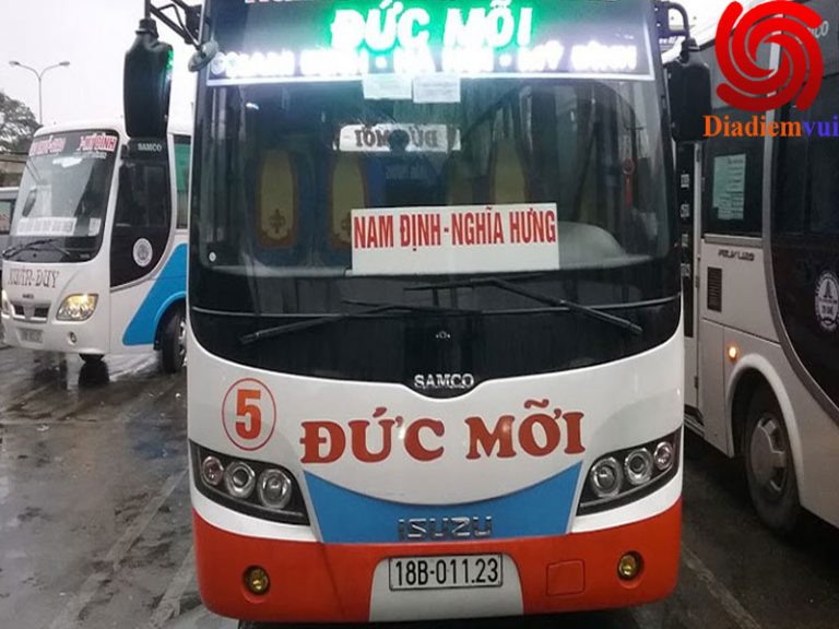 Xe khách tuyến Nghĩa Hưng Nam Định Giáp Bát Hà Nội - Địa Điểm Vui