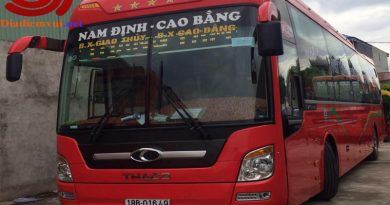 Xe khách Giao Thuỷ Nam Định đi Cao Bằng Bắc Cạn và ngược lại