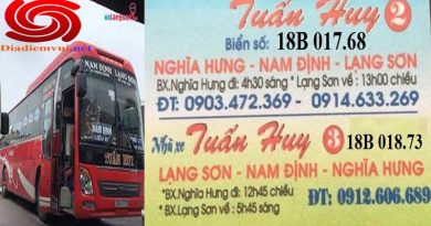 Xe khách tuyến Nghĩa Hưng Nam Định đi Gia Lâm Đại Học Nông Nghiệp Hà Nội Bắc Ninh Bắc Giang Lạng Sơn