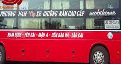 xe khách Nghĩa Hưng Nam Định đi Yên Bái, Lào Cai, Lai Châu