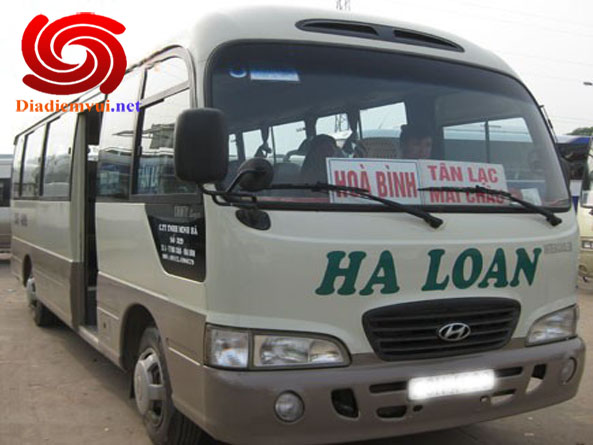 Xe khách Hà Loan tuyến Mai Châu Hoà Bình đi Yên Nghĩa Hà Nội