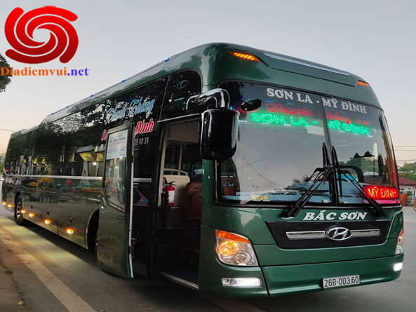 Xe khách Bắc Sơn tuyến Sơn La đi Yên Nghĩa Mỹ Đình Hà Nội