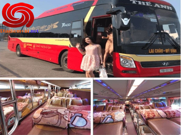 Xe khách Lai Châu đi Giáp Báp Mỹ Đình Gia Lâm Hà Nội và ngược lại