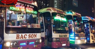Xe khách tuyến Sơn La đi Yên Nghĩa Mỹ Đình Hà Nội và ngược lại
