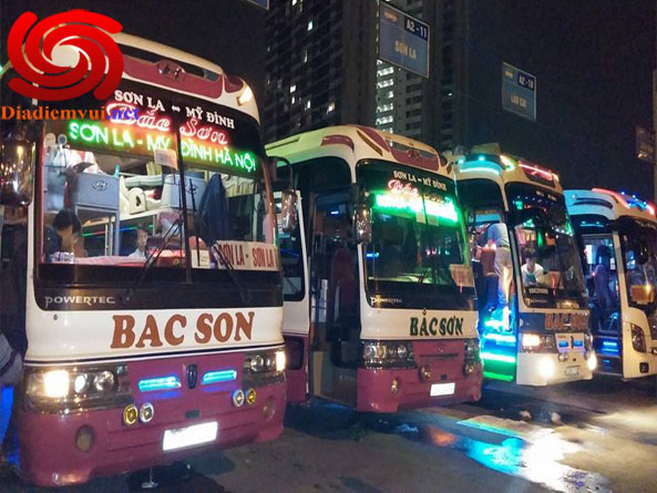 Xe khách tuyến Sơn La đi Yên Nghĩa Mỹ Đình Hà Nội và ngược lại