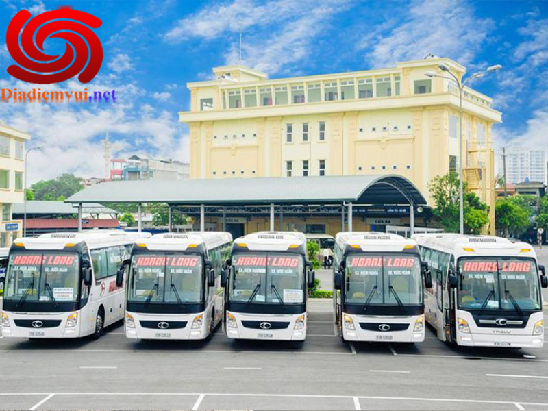 Xe khách Hoàng Long tuyến Ninh Bình đi Thái Bình và ngược lại