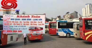 Xe khách Kim Sơn Khánh Thành Nho Quan Ninh Bình đi Bắc Sơn Bình Gia Cao Lộc Chi Lăng Lạng Sơn
