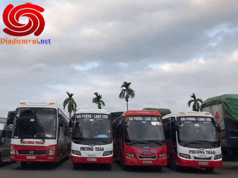 Xe Khách Phương Thảo tuyến Hải Phòng đi Bắc Lạng Sơn