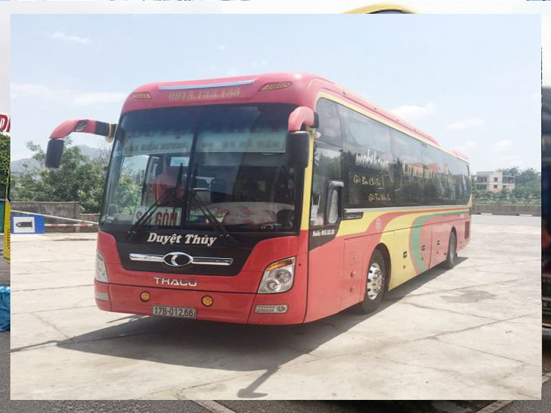 Xe khách Duyệt Thủy tuyến Kiến Xương Thái Bình đi bến xe Miền Đông Tp Hcm Sài Gòn
