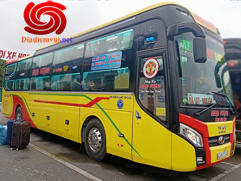 Xe khách Ngọc Vượng tuyến bến xe Thái Bình đi Đà Lạt Lâm Đồng