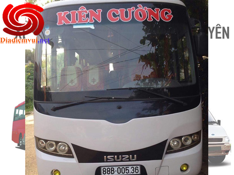 Xe khách Kiên Cường tuyến bến xe Thái Nguyên đi bến xe Giáp Bát Hà Nội và ngược lại