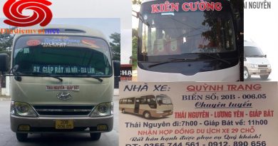 Xe khách Thái Nguyên đi Giáp Bát Hà Nội và ngược lại