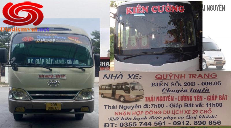 Xe khách Thái Nguyên đi Giáp Bát Hà Nội và ngược lại