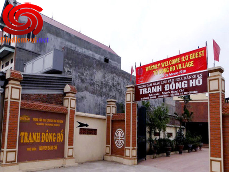 Làng tranh đã đi vào đời sống của dân tộc ta từ rất lâu