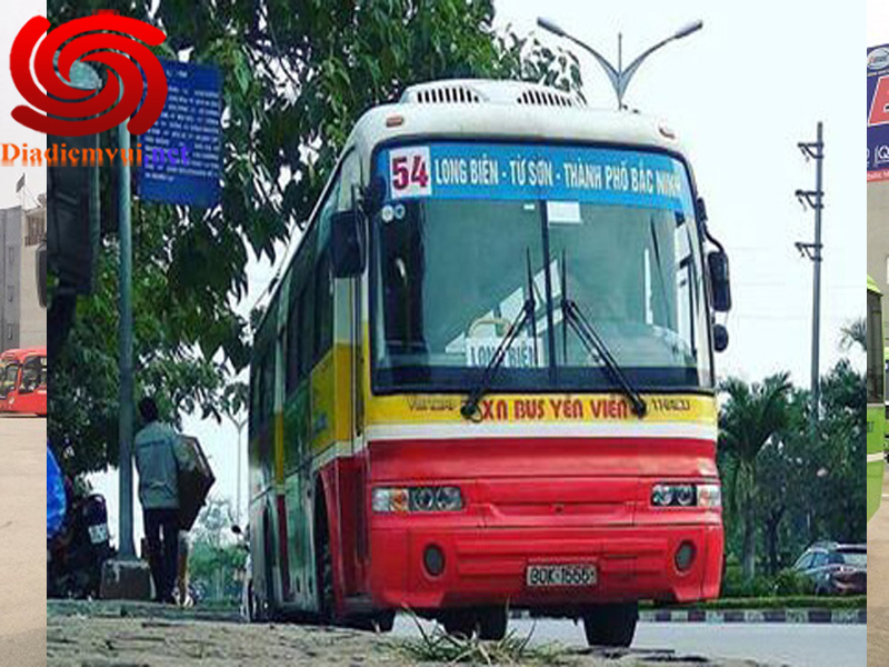 Xe bus Hà Nội số 54 Tuyến điểm đầu Long Biên – Điểm Cuối Thành phố Bắc Ninh và ngược lại