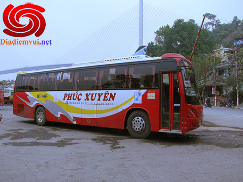 Xe khách Phúc Xuyên tuyến Sao Đỏ Phả Lại Chí Linh Hải Dương đi Mỹ Đình Hà Nội