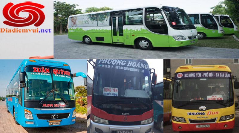 Xe khách xe bus Hưng Yên đi Hà Nội và ngược lại