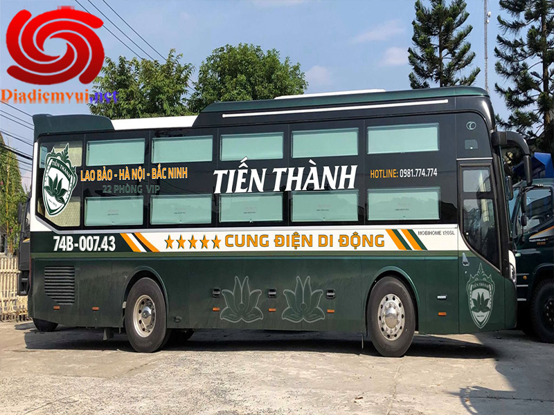 Xe Limousine Tiến Thành tuyến Lao Bảo Quảng Trị đi bến xe Mỹ Đình Hà Nội và ngược lại