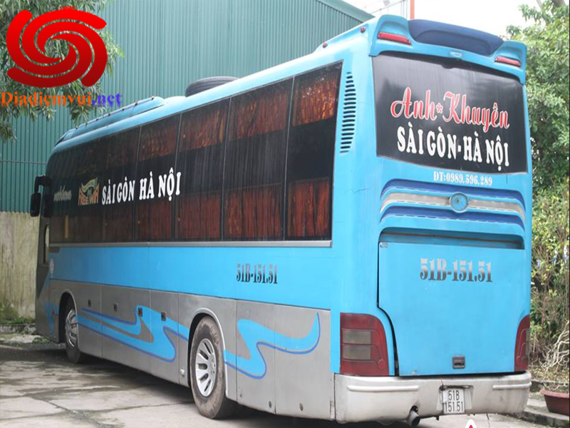 Xe khách Anh Khuyên tuyến Nha Trang Khánh Hòa đi Nước Ngầm Mỹ Đình Hà Nội và ngược lại