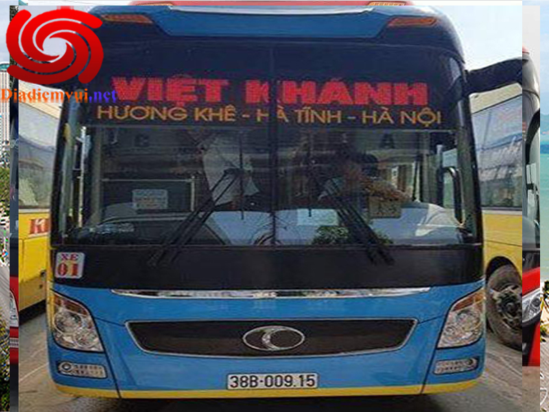 Xe khách Việt Khánh tuyến Hà Tĩnh đi bến xe Nước Ngầm Hà Nội và ngược lại