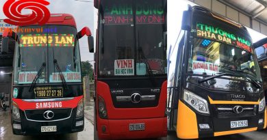 Xe khách tuyến Cửa Lò Nam Đàn Hưng Nguyên Nghệ An đi bến xe Yên Nghĩa Mỹ Đình Hà Nội