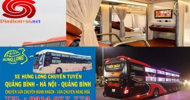 Xe limousine tuyến Quảng Bình đi Hà Nội và ngược lại