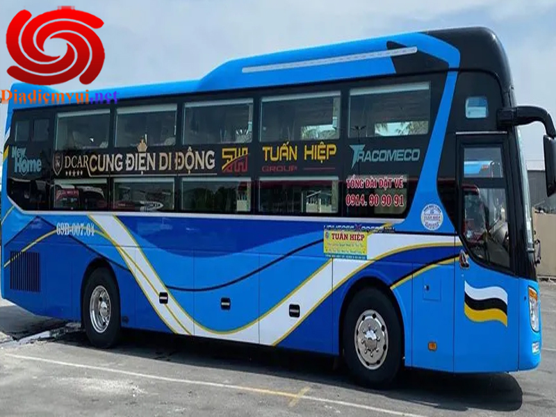 Xe khách Tuấn Hiệp tuyến tp hcm – Sài gòn đi Bạc Liêu và ngược lại