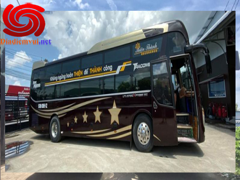 Xe limousine Thiện Thành tuyến Tp hcm Sài Gòn đi Rạch Giá Kiên Giang và ngược lại
