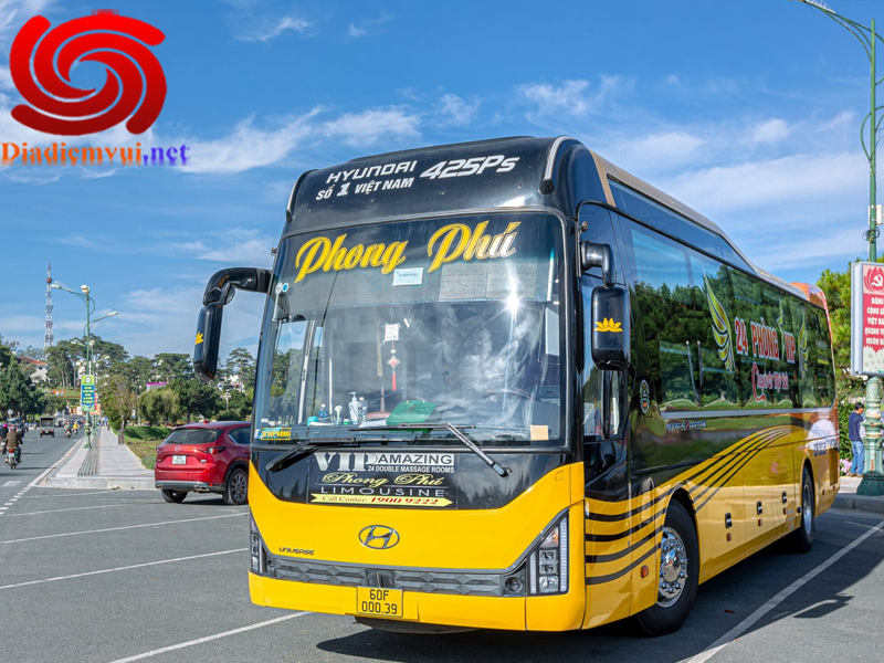Xe Limousine Phong Phú tuyến Tp hcm Sài Gòn đi Bình Dương và ngược lại