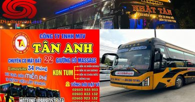 Xe Limousine tuyến Tp hcm Sài Gòn đi Kom Tum và ngược lại