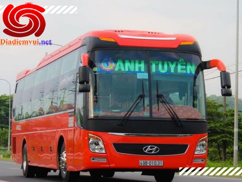 Xe khách Anh Tuyên tuyến Tp hcm Sài Gòn đi Lâm Đồng và ngược lại