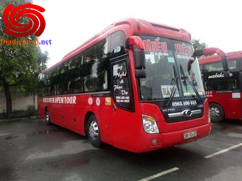 Xe Limousine Hiếu Viện tuyến Tp hcm Sài Gòn đi Hà Tĩnh và ngược lại