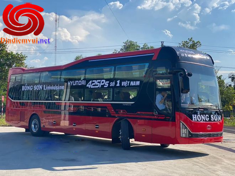Xe Limousine Hồng Sơn tuyến Tp hcm Sài Gòn đi Phú Yên và ngược lại