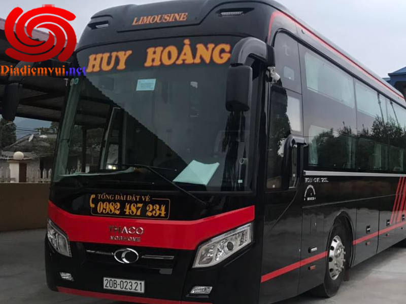 Xe Limousine Huy Hoàng tuyến Tp hcm Sài Gòn đi Hà Tĩnh và ngược lại