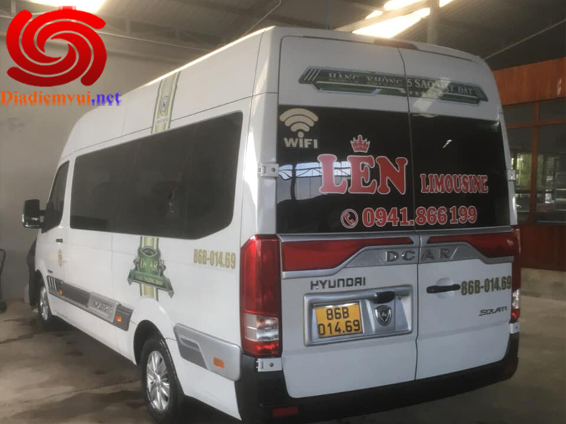 Xe Limousine Trúc Lên tuyến Tp hcm Sài Gòn đi Bình Thuận và ngược lại