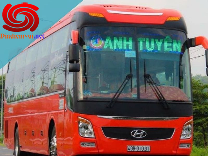 Xe khách Anh Tuyên tuyến Tp hcm Sài Gòn đi Thanh Hóa và ngược lại