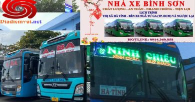 Xe khách tuyến Tp hcm Sài Gòn đi Hà Tĩnh và ngược lại