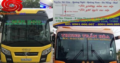 Xe khách tuyến Tp hcm Sài Gòn đi Quảng Nam và ngược lại