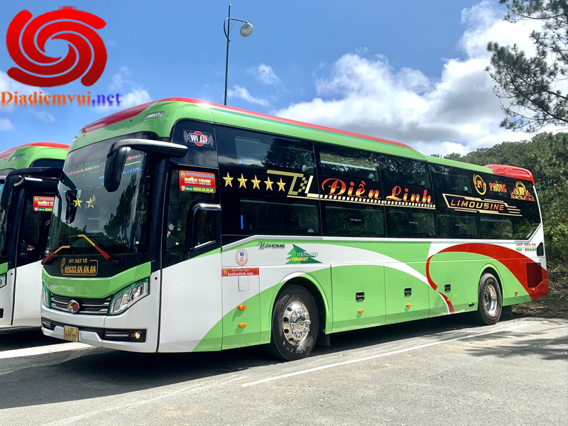 Xe Limousine Điền Linh tuyến Hà Nội đi Quảng Ngãi và ngược lại