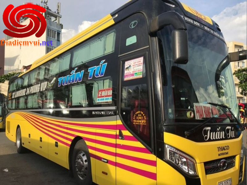 Xe Limousine Tuấn Tú tuyến Tp hcm Sài Gòn đi Ninh Thuận và ngược lại