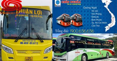 Xe Limousine tuyến Hà Nội đi Quảng Ngãi và ngược lại