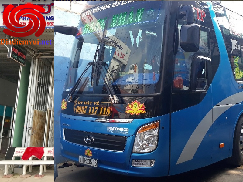 Xe khách Đăng Nhân tuyến Tp hcm Sài Gòn đi Ninh Thuận và ngược lại