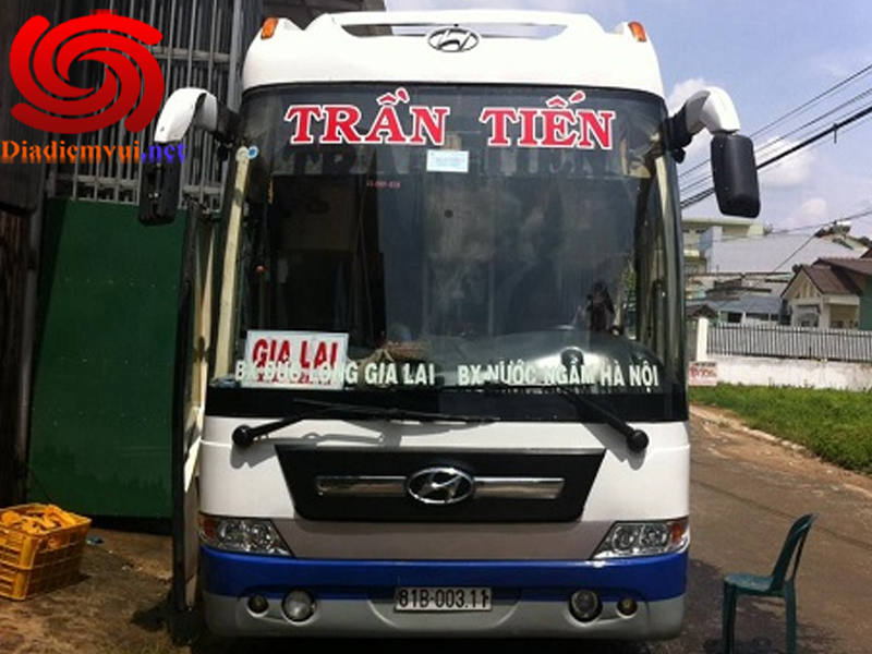 Xe khách Trần Tiến tuyến Nước Ngầm Hà Nội đi Đức Long Gia Lai và ngược lại