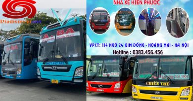 Xe khách tuyến Hà Nội đi Bình Định và ngược lại