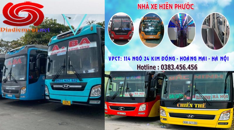 Xe khách tuyến Hà Nội đi Bình Định và ngược lại