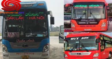 Xe khách tuyến Hà Nội đi Đắk Lắk và ngược lại