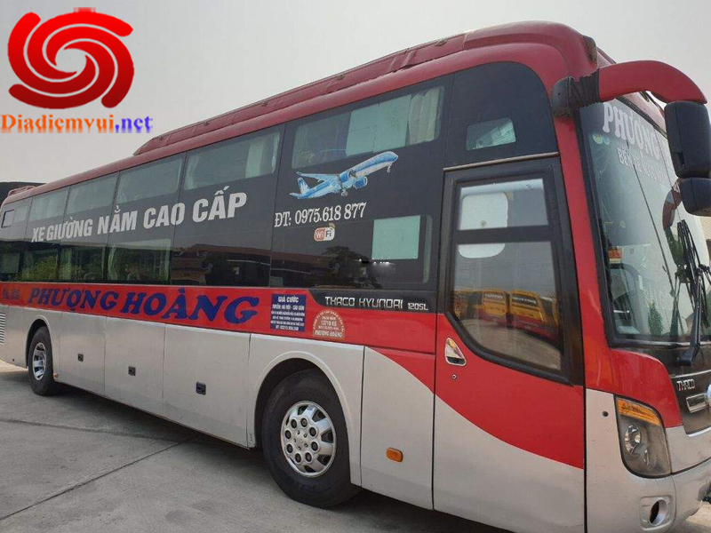 Xe Limousine Phượng Hoàng tuyến Hà Nội đi An Giang và ngược lại