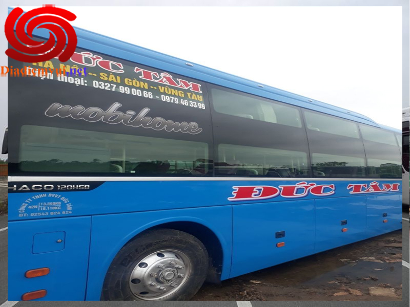Xe khách Đức Tâm tuyến Hà Nội đi Vũng Tàu