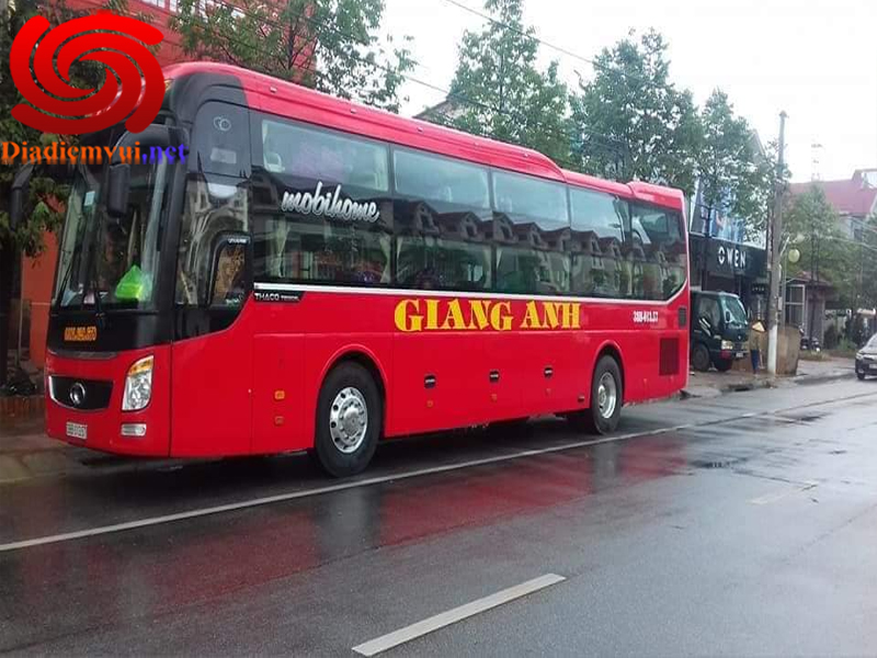 Xe khách Giang Anh tuyến Hải Phòng đi Thanh Hóa và ngược lại