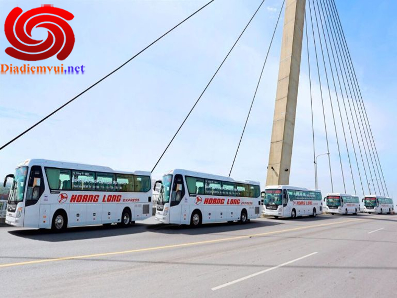 Xe khách Hoàng Long tuyến Hà Nội đi Tiền Giang và ngược lại